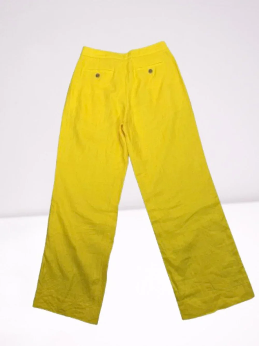 Banana Republic Linen Pleated High Rise Pants Trousers Size 8 Worn Onse